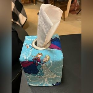 Handmade Reversible Tissue Box Cover (Cube Style)